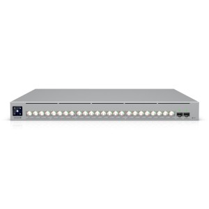 Switch administrabil UniFi Enterprise Campus, 24 porturi Multi-Gigabit PoE, 2 porturi SFP28 25G, Ubiquiti - ECS-24-POE