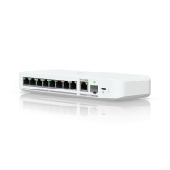 Switch UniFi Flex 2.5G, 8 porturi 2.5GbE, 1 port 10GbE, 1 port SFP+ 10G, alimentare PoE+, Ubiquiti - USW-FLEX-2.5G-8  Copiază denumirea