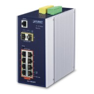 Switch industrial managed PoE+ PLANET IGS-10020PT, 8x Gigabit PoE+, 2x SFP - 1456204 Switch industrial managed PoE+ PLANET IGS-10020PT, 8x Gigabit PoE+, 2x SFP - 1456204