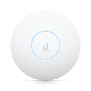 Access Point UniFi Wi-Fi 6E, tri-band, uplink 2,5GbE, PoE+, Ubiquiti - U6-ENTERPRISE