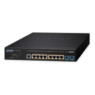 Switch managed PoE++ PLANET AVS-4210-8HP2X, 8x Gigabit PoE, 2x SFP+ 10G - 1455979