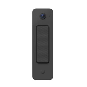 Panou exterior video IP UniFi Doorbell Lite, 5MP, IR 5m, audio bidirecțional, PoE, negru, Ubiquiti - UVC-DOORBELL-LITE-B