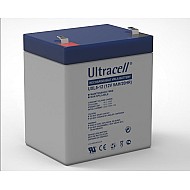Ultracell UXL5-12 Baterie 12V 5Ah Plumb-Acid VRLA Long Life fara intretinere