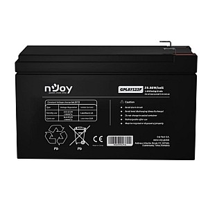 NJOY GPL07122F – Baterie VRLA AGM 12V / ~7Ah NJOY GPL07122F – Baterie VRLA AGM 12V / ~7Ah