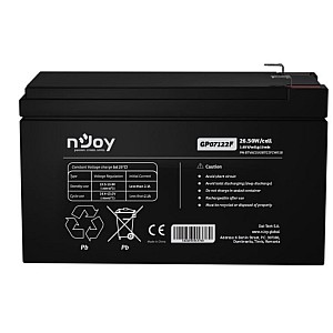 NJOY GP07122F – Baterie VRLA AGM 12V 7Ah NJOY GP07122F – Baterie VRLA AGM 12V 7Ah