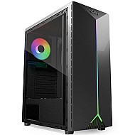 nJoy Anil – Carcasă Mid Tower ATX (cod: CSMD-AE00UAI-BL01B)