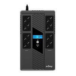 nJoy TOKEN 800 – UPS Brick Line-Interactive 800VA / 480W (UPCSBLS680TTOAZ01B) nJoy TOKEN 800 – UPS Brick Line-Interactive 800VA / 480W (UPCSBLS680TTOAZ01B)