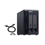 QNAP TR-002 – Enclosure DAS cu 2 Bay-uri, USB-C, RAID Hardware