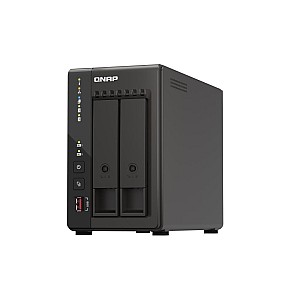 QNAP TS-253E-8G – NAS Tower 2 Bay, 8 GB RAM, Dual 2.5GbE, fără HDD