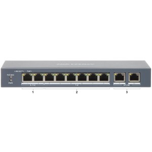 Switch PoE Hikvision Smart Managed, 8 porturi PoE, Fast Ethernet, DS-3E1310HP-EI Switch PoE Hikvision Smart Managed, 8 porturi PoE, Fast Ethernet, DS-3E1310HP-EI