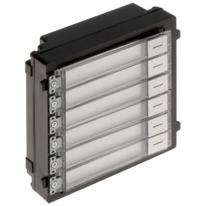 Modul extensie afisaj 6 familii pentru Interfon modular - HIKVISION DS-KD-KK