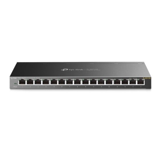 TL-SG116E | TP-LINK | Switch Easy Smart, 16 porturi RJ45 Gigabit, Managed - TP-Link TL-SG116E Switch Easy Smart, 16 porturi RJ45 Gigabit, Managed - TP-Link TL-SG116E