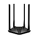 Mercusys MR30G router wireless Gigabit Ethernet Bandă dublă (2.4 GHz/ 5 GHz) Negru