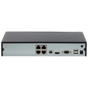 NVR Hikvision, 4 canale IP, 1 HDD, 4 porturi PoE - DS-7104NI-Q1/4P/M(D)
