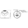 Camera analogica 3K, Turret, lentila 2.8mm, IR 40m, lumina alba 20m, microfon, Hikvision - DS-2CE78K0T-LFS(2.8mm) – HIKVISION DS-2CE78K0T-LFS(2.8mm)