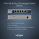 MS105-100EUS | Netgear | NETGEAR MS105-100EUS switch-uri Fara management 2.5G Ethernet (100/1000/2500) Power over Ethernet (PoE) Suport 1U NETGEAR MS105-100EUS switch-uri Fara management 2.5G Ethernet (100/1000/2500) Power over Ethernet (PoE) Suport 1U