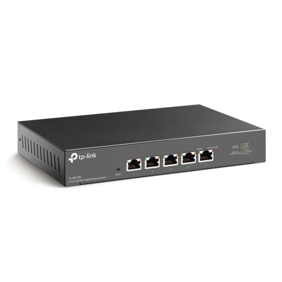 TL-SX105 | TP-LINK | Switch 5 porturi RJ45 10G, Unmanaged, 1U - TP-Link TL-SX105 Switch 5 porturi RJ45 10G, Unmanaged, 1U - TP-Link TL-SX105