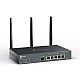 TP-Link Omada ER706W router wireless Gigabit Ethernet Bandă dublă (2.4 GHz/ 5 GHz) Negru