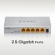 MG-105-ZZ0101F | ZyXEL | Zyxel MG-105 Fara management 2.5G Ethernet (100/1000/2500) Oțel Zyxel MG-105 Fara management 2.5G Ethernet (100/1000/2500) Oțel