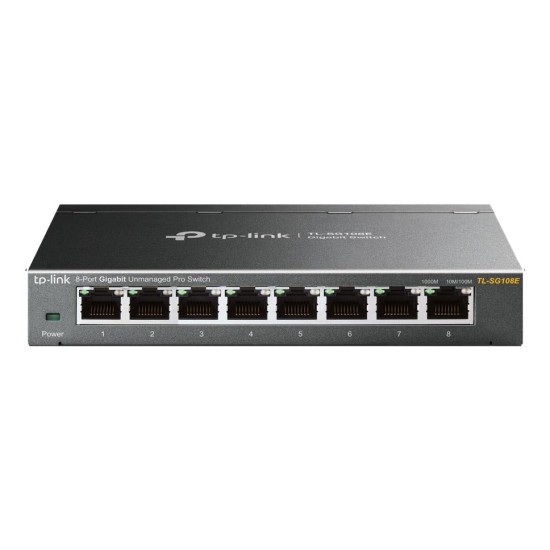 TL-SG108E | TP-LINK | Switch Easy Smart, 8 porturi RJ45 Gigabit, Managed - TP-Link TL-SG108E Switch Easy Smart, 8 porturi RJ45 Gigabit, Managed - TP-Link TL-SG108E