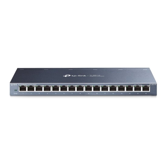 TL-SG116 | TP-LINK | Switch 16 porturi RJ45 Gigabit, Unmanaged - TP-Link TL-SG116 Switch 16 porturi RJ45 Gigabit, Unmanaged - TP-Link TL-SG116