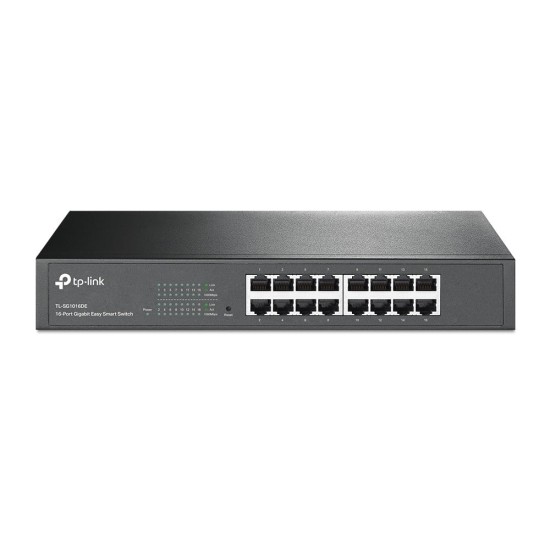 TL-SG1016DE | TP-LINK | Switch 16 porturi RJ45 Gigabit, Easy Managed, 1U - TP-Link TL-SG1016DE Switch 16 porturi RJ45 Gigabit, Easy Managed, 1U - TP-Link TL-SG1016DE