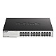 D-Link GO-SW-24G Fara management L2 Gigabit Ethernet (10/100/1000) 1U Negru