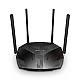 Mercusys MR80X router wireless Gigabit Ethernet Bandă dublă (2.4 GHz/ 5 GHz) Negru