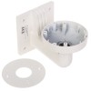 Suport de perete pentru cameră Dome, aliaj de aluminiu și oțel, alb, Hikvision - DS-1272ZJ-110-TRS – HIKVISION DS-1272ZJ-110-TRS