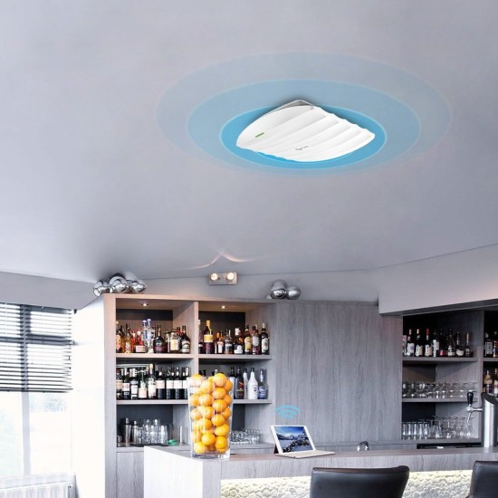 Access Point Wi-Fi 4, 2.4 GHz, 300 Mbps, 2 x 4 dBi, 1 x RJ45 10/100 Mbps, PoE - TP-Link Omada EAP115