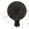 Doza conexiuni pentru camerele tip BULLET DS-1280ZJ-XS-Black – HIKVISION DS-1280ZJ-XS(BLACK)