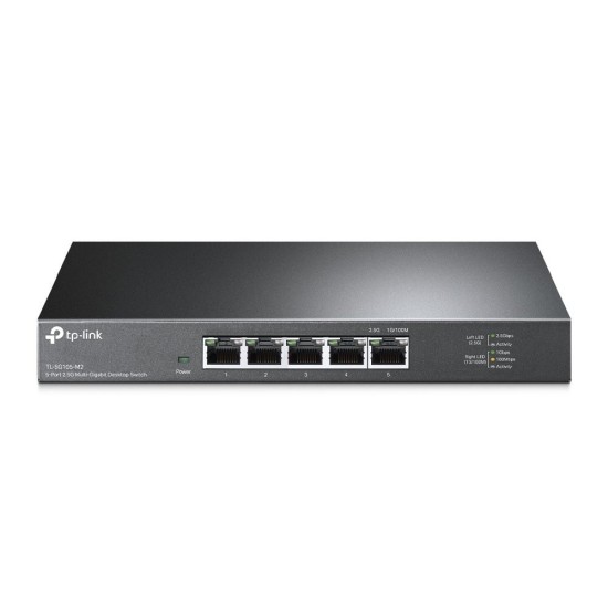 TL-SG105-M2 | TP-LINK | Switch 5 porturi RJ45 2.5G, Unmanaged - TP-Link TL-SG105-M2 Switch 5 porturi RJ45 2.5G, Unmanaged - TP-Link TL-SG105-M2