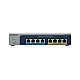 MS108EUP-100EUS | Netgear | NETGEAR 8-port Ultra60 PoE++ Multi-Gigabit (2.5G) Ethernet Plus Switch Fara management L2/L3 2.5G Ethernet (100/1000/2500) Power over Ethernet (PoE) Suport Gri NETGEAR 8-port Ultra60 PoE++ Multi-Gigabit (2.5G) Ethernet Plus Switch Fara management L2/L3 2.5G Ethernet (100/1000/2500) Power over Ethernet (PoE) Suport Gri