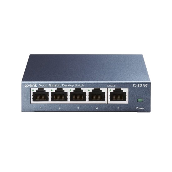 TL-SG105 | TP-LINK | Switch TL-SG105, 5 porturi RJ45 Gigabit, Unmanaged - TP-Link TL-SG105 Switch TL-SG105, 5 porturi RJ45 Gigabit, Unmanaged - TP-Link TL-SG105