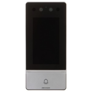 Stație de ușă IP cu recunoaștere facială, ecran tactil 4,3 inch, 2 camere 2MP, PoE, IP65, Hikvision - DS-KV9503-WBE1 Stație de ușă IP cu recunoaștere facială, ecran tactil 4,3 inch, 2 camere 2MP, PoE, IP65, Hikvision - DS-KV9503-WBE1