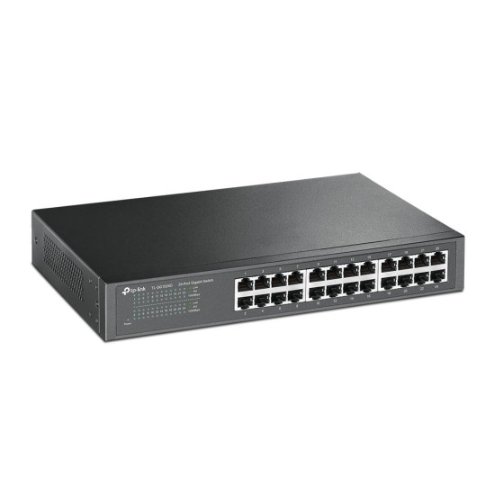TL-SG1024D | TP-LINK | Switch 24 porturi RJ45 Gigabit, Unmanaged, 1U - TP-Link TL-SG1024D Switch 24 porturi RJ45 Gigabit, Unmanaged, 1U - TP-Link TL-SG1024D