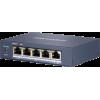 Switch 4 porturi PoE Gigabit, 1 port Hi-PoE, 1 port uplink 1G - HIKVISION DS-3E0505HP-E – HIKVISION DS-3E0505HP-E