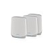RBK763S-100EUS | Netgear | NETGEAR Orbi RBK763S Tri-band (2.4 GHz / 5 GHz / 5 GHz) Wi-Fi 6 (802.11ax) Alb 7 Intern NETGEAR Orbi RBK763S Tri-band (2.4 GHz / 5 GHz / 5 GHz) Wi-Fi 6 (802.11ax) Alb 7 Intern