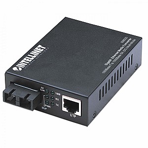 Intellinet 506533 Media Converter Gigabit 1000Base-T → 1000Base-SX (SC) 850 nm Multimodal