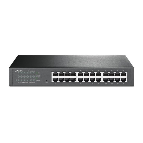 TL-SG1024DE | TP-LINK | Switch 24 porturi RJ45 Gigabit, Easy Managed, 1U - TP-Link TL-SG1024DE Switch 24 porturi RJ45 Gigabit, Easy Managed, 1U - TP-Link TL-SG1024DE