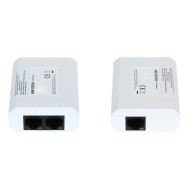 Extender PoE Hikvision Fast Ethernet, 3 porturi RJ45, 2 iesiri PoE, DS-3E0103DP-E/R