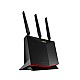 4G-AC86U | ASUS | ASUS 4G-AC86U router wireless Gigabit Ethernet Bandă dublă (2.4 GHz/ 5 GHz) Negru ASUS 4G-AC86U router wireless Gigabit Ethernet Bandă dublă (2.4 GHz/ 5 GHz) Negru
