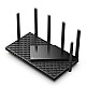 TP-Link Archer AXE75 router wireless Gigabit Ethernet Tri-band (2.4 GHz / 5 GHz / 6 GHz) Negru