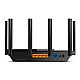 TP-Link Archer AX72 router wireless Gigabit Ethernet Bandă dublă (2.4 GHz/ 5 GHz) Negru