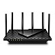 TP-Link Archer AX72 router wireless Gigabit Ethernet Bandă dublă (2.4 GHz/ 5 GHz) Negru