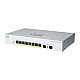 Cisco CBS220-8FP-E-2G-EU Smart 8-port GE, Full PoE+ 130W, Ext PS, 2x1G SFP