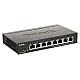 D-Link DGS 1100-08PV2 - Switch - Smart - 8 x 10/100/1000 (PoE) - Desktop - PoE (64 W)