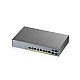 Zyxel GS1350-12HP-EU0101F switch-uri Gestionate L2 Gigabit Ethernet (10/100/1000) Power over Ethernet (PoE) Suport Gri