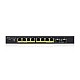 Zyxel GS1900-10HP Gestionate L2 Gigabit Ethernet (10/100/1000) Power over Ethernet (PoE) Suport Negru