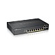 Zyxel GS1920-8HPV2 Gestionate Gigabit Ethernet (10/100/1000) Power over Ethernet (PoE) Suport Negru